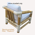 Bambusmöbel, Sofas und Fauteuils, Sitzmöbel "Madura"