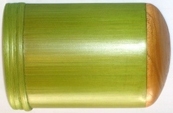 Oberflächenbehandlung, Farbe der Bambusmöbel, Detail grün