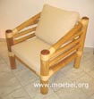 Bambusm�bel, Couch und Sessel aus Bambus, Sitzgruppe "Lombok"