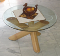 Tisch / Wohnzimmertisch aus Bambus